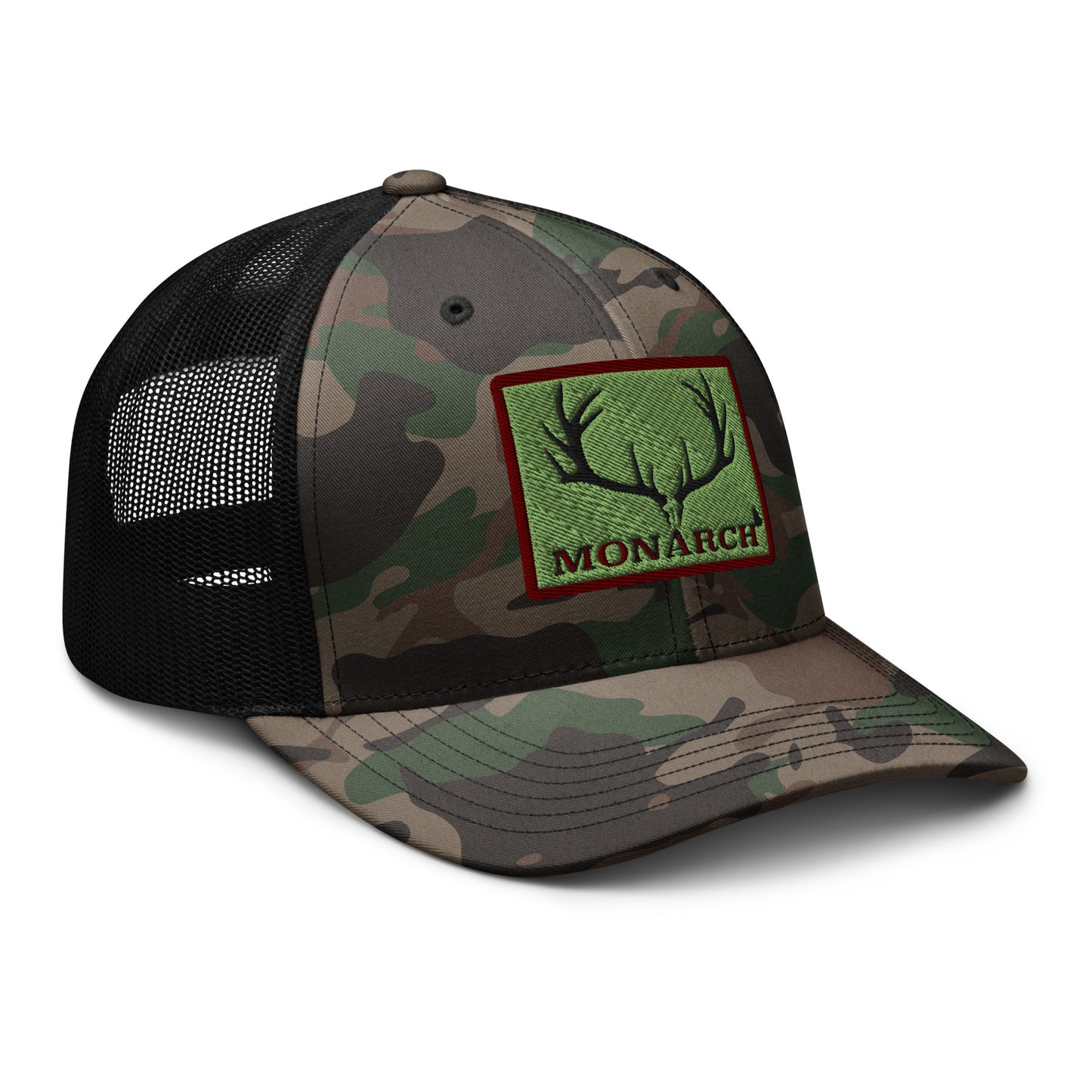 Camouflage trucker hat