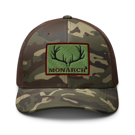 Camouflage trucker hat