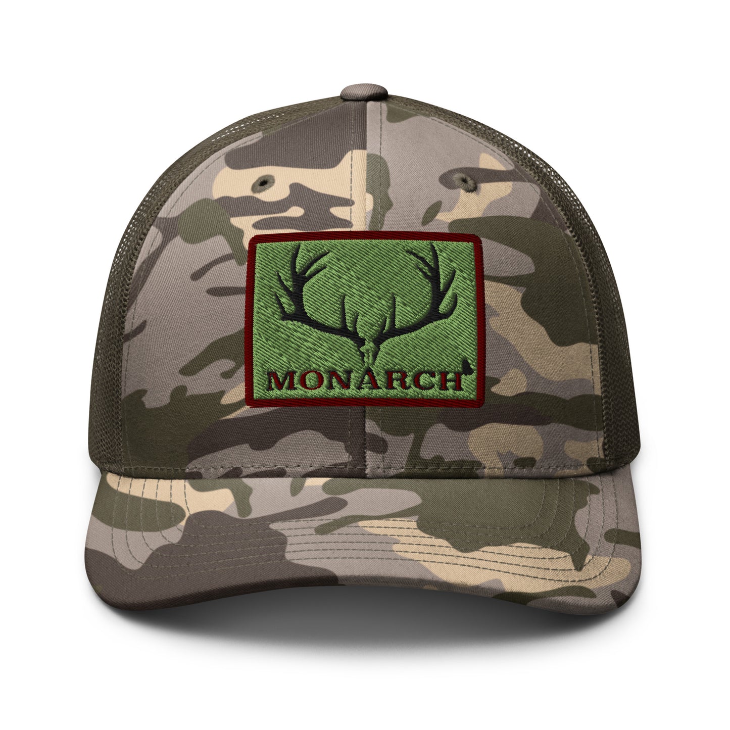 Camouflage trucker hat