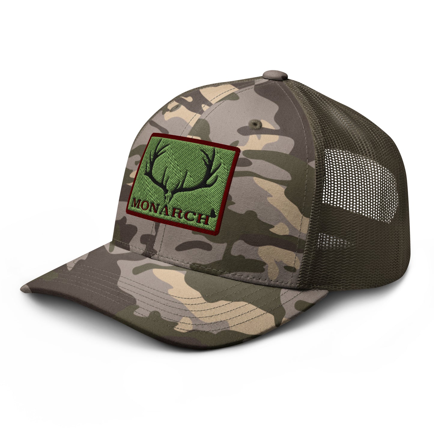 Camouflage trucker hat