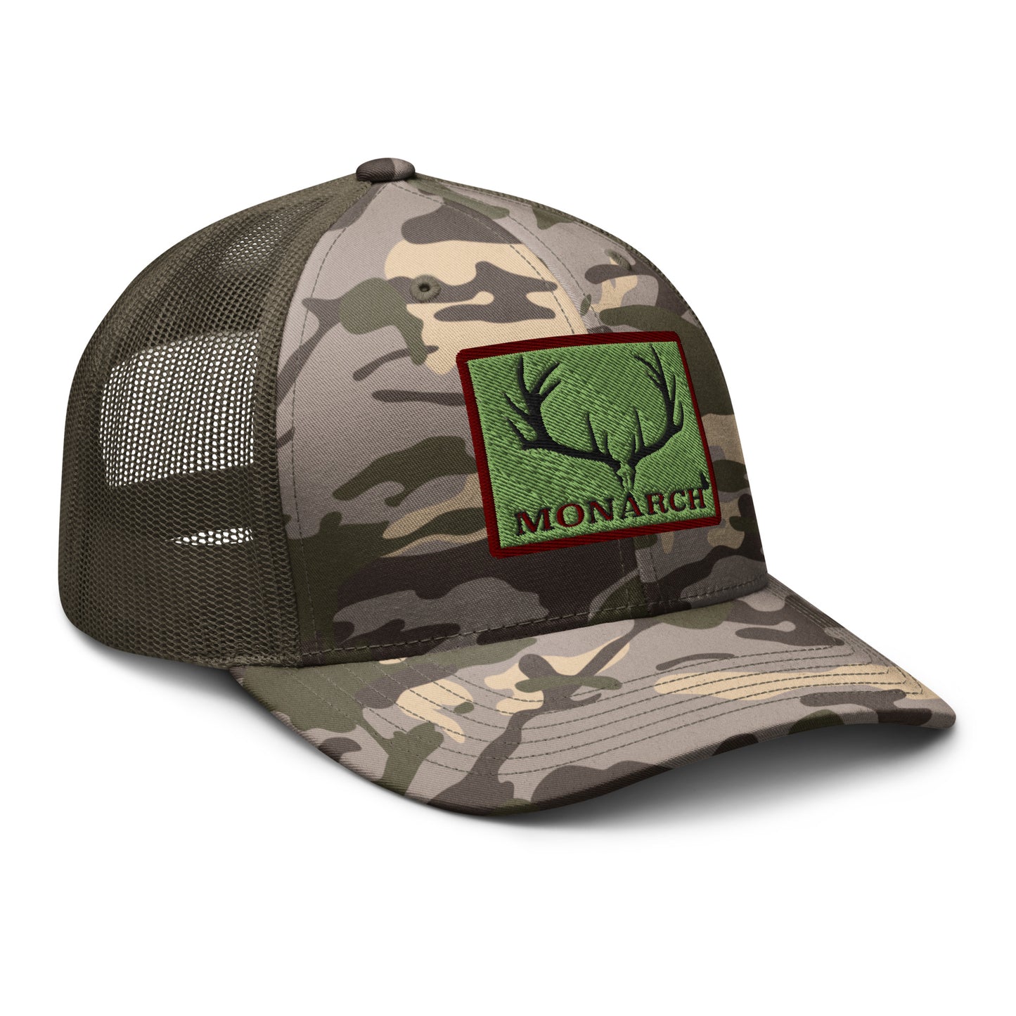 Camouflage trucker hat